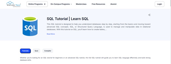 11 Best Resources to learn SQL for free (Updated List) | SecuritySenses