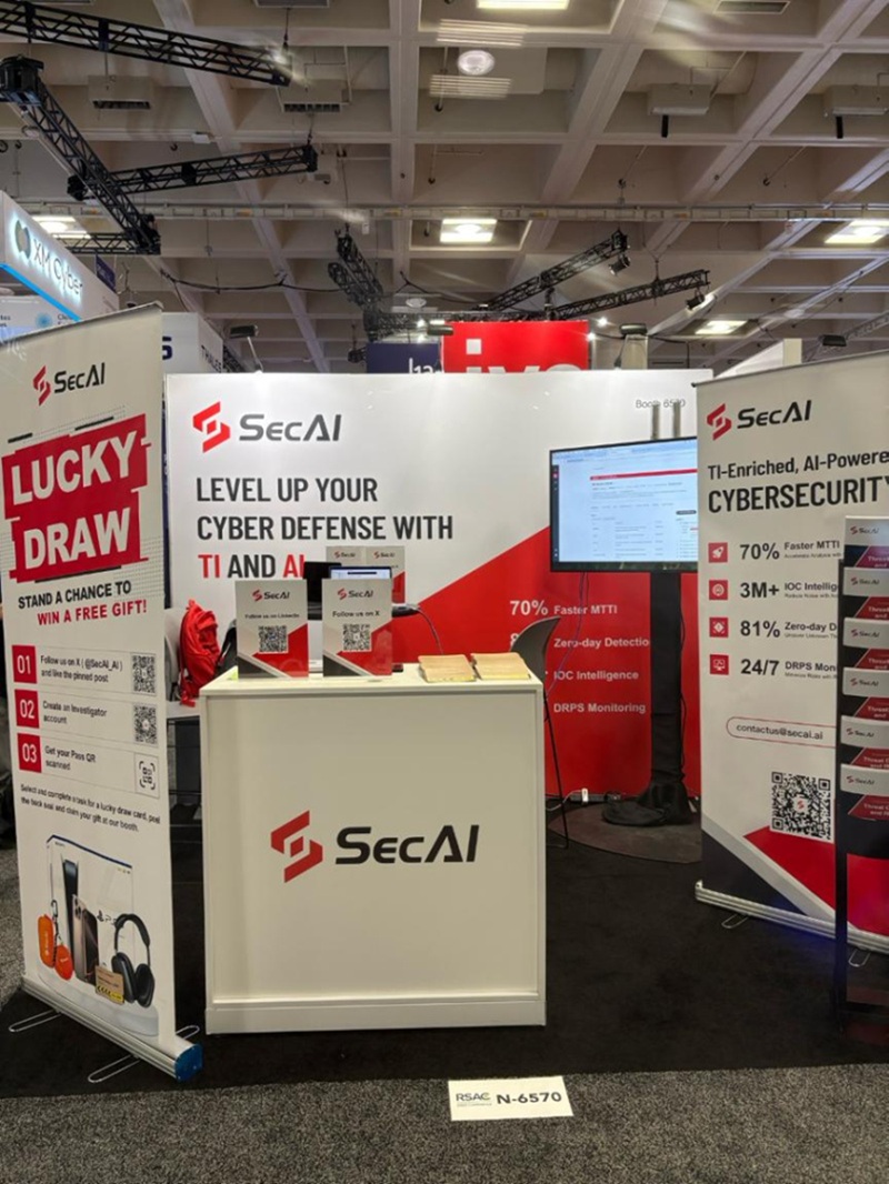 SecAI Booth At RSA Conference 2025