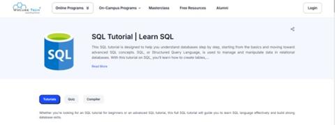 11 Best Resources to learn SQL for free (Updated List)