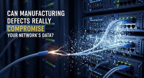 Can Manufacturing Defects Really Compromise Your Network's Data?