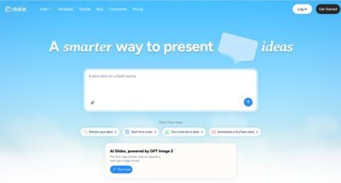 Dokie AI Review: GPT Image 2 Makes AI-Generated PPTs Look More Professional