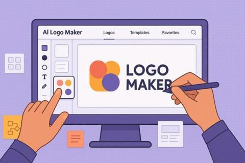 How to customize AI-generated logos for different platforms