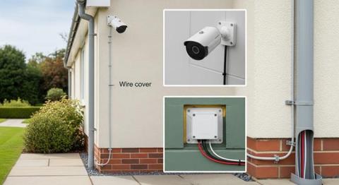 What Are the Best Ways to Hide Wires When Installing Outdoor Security Cameras?
