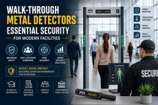Why Walk-Through Metal Detectors Are Essential for Modern Facility Security